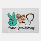 Peace Love Nursing Theedoek (Horizontaal)