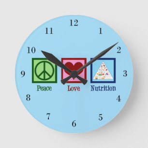 Peace Love Nutrition Ronde Klok