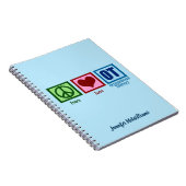 Peace Love Occupational Therapy Aangepast voor OT Notitieboek (Rechterzijde)