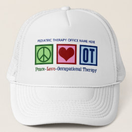 Peace Love Occupational Therapy Aangepast voor OT Trucker Pet