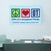 Peace Love Occupational Therapy Custom Spandoek (Beurs)