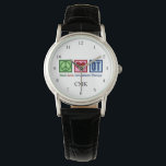 Peace Love Occupational Therapy Horloge<br><div class="desc">Vredesliefde. Een vredesteken,  hart en beroepstherapie op een gepersonaliseerd horlogecadeau voor je favoriete werktherapeut.</div>