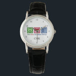 Peace Love Occupational Therapy Horloge<br><div class="desc">Vredesliefde. Een vredesteken,  hart en beroepstherapie op een gepersonaliseerd horlogecadeau voor je favoriete werktherapeut.</div>