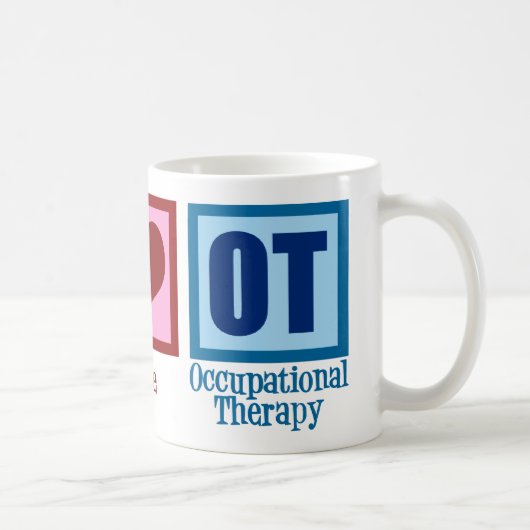 Peace Love Occupational Therapy Koffiemok (Rechts)