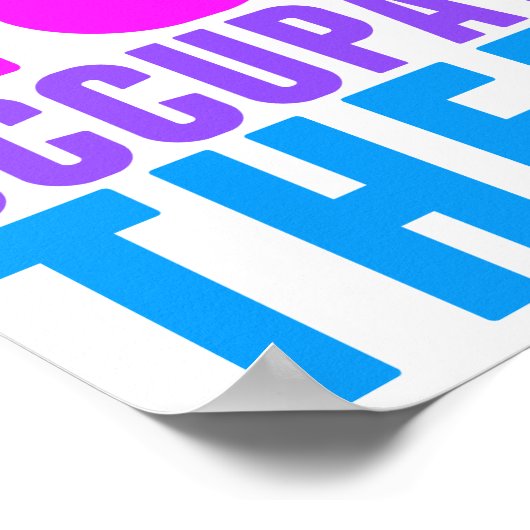 Peace Love Occupational Therapy Mooi OT Poster (Hoek)