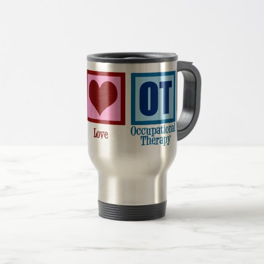 Peace Love Occupational Therapy Reisbeker (Voorkant rechts)