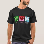 Peace Love Occupational Therapy T-shirt (Voorkant)