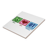 Peace Love Occupational Therapy Tegeltje (Zijkant)