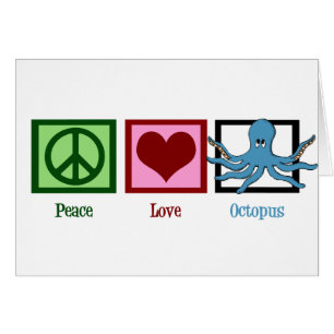 Peace Love Octopus