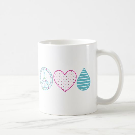 Peace Love Oils Koffiemok (Rechts)