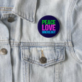 Peace Love Oncology Ronde Button 5,7 Cm (In situ)