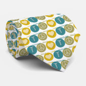 Peace Love Oncology Stropdas (Opgerold)