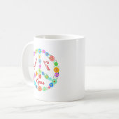 Peace Love Opera Koffiemok (Voorkant links)