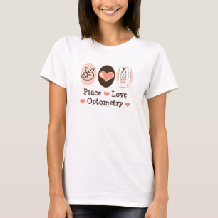 Peace Love Optometry Optometrist Tanktop