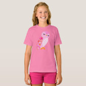 Peace & Love Owl T-shirt (Voorkant volledig)