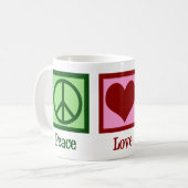Peace Love Paralegal Koffiemok (Voorkant links)