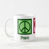 Peace Love Paralegal Koffiemok (Links)