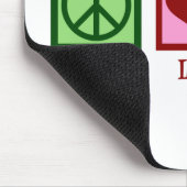 Peace Love Paralegal Muismat (Hoek)