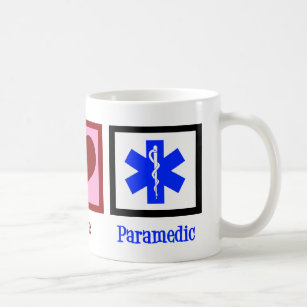 Peace Love Paramedic Koffiemok