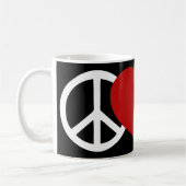 Peace-Love-Paw Koffiemok (Links)