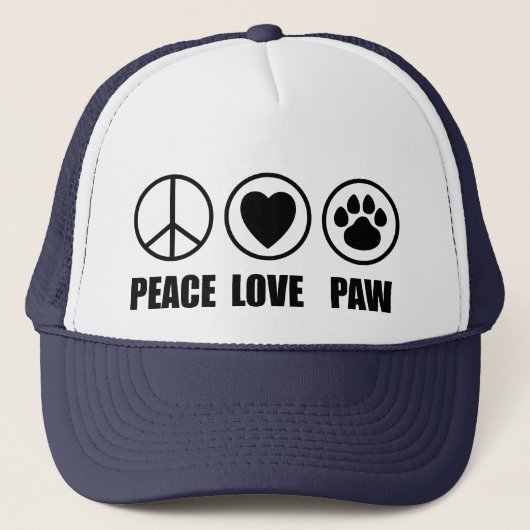 Peace Love Paw Pet (Voorkant)