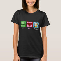 Peace Love Penguins Cute Women's