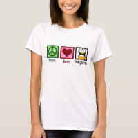 Peace Love Penguins Cute Women's