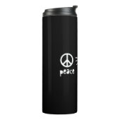 Peace Love Pet Sit Thermosbeker (Gedraaid links)