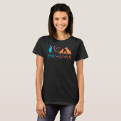 Peace Love Pets Animal Pet T-shirt (Voorkant volledig)