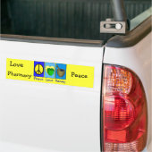 Peace Love Pharmacy Bumpersticker (Op Truck)
