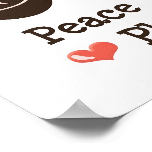 Peace Love Pharmacy Poster (Hoek)