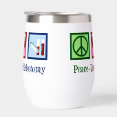 Peace Love Phlebotomie Cute Phlebotomist (Rechts)