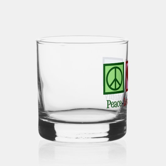 Peace Love Phlebotomie Cute Phlebotomist Whisky Glas (Rechts)