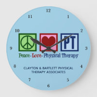 Peace Love Physical Therapy Custom PT Kantoor Wall