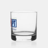 Peace Love Physical Therapy Cute PT Whisky Glas (Links)