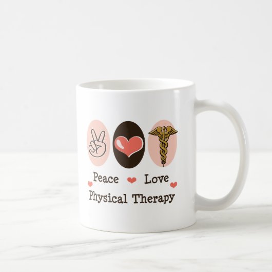 Peace Love Physical Therapy Koffiemok (Rechts)