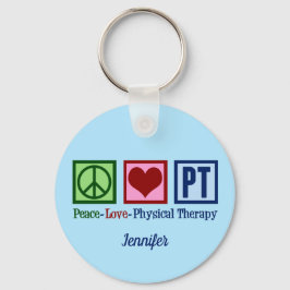 Peace Love Physical Therapy Sleutelhanger