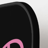 Peace Love Pickle Ball Fun Gezegde Naam Pickleball Paddle (Links Detail)