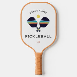 Peace Love Pickleball Custom Pickleball Paddle