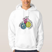 Peace Love Pickleball Hoodie (Voorkant)