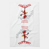 Peace Love Pickleball Kitchen Towels Theedoek (Verticaal)