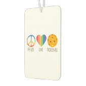 Peace Love Pickleball Luchtverfrisser (Links)
