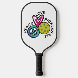 Peace Love Pickleball Paddle