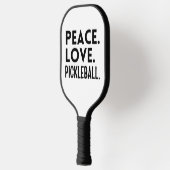 Peace Love Pickleball Pickleball Paddle (Links)