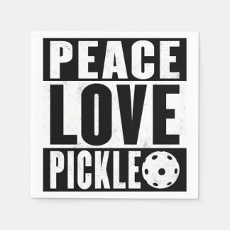 Peace Love Pickleball Servet