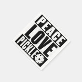 Peace Love Pickleball Servet (Hoek)