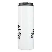 Peace Love Pickleball Thermosbeker (Achterkant)