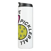 Peace Love Pickleball Thermosbeker (Geroteerd rechts)