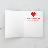 Peace Love Pickleball Valentijn Kaart (Binnen)