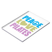 Peace Love Pilates Notitieboek (Linkerzijde)